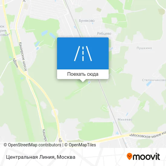 Карта Центральная Линия