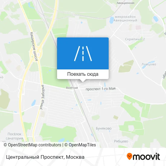 Карта Центральный Проспект