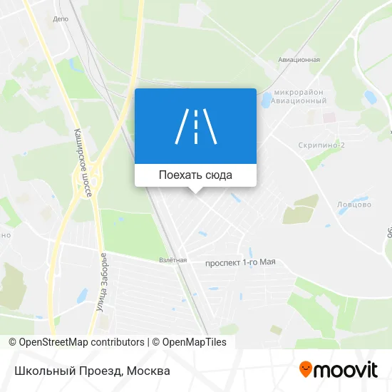 Карта Школьный Проезд
