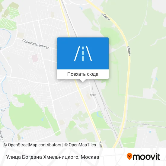 Карта Улица Богдана Хмельницкого
