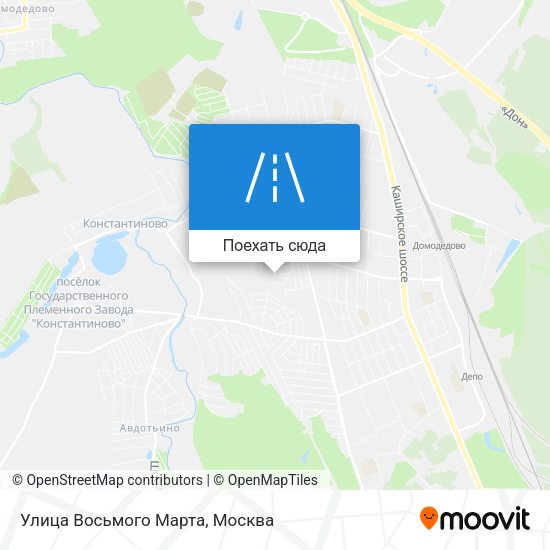 Карта Улица Восьмого Марта