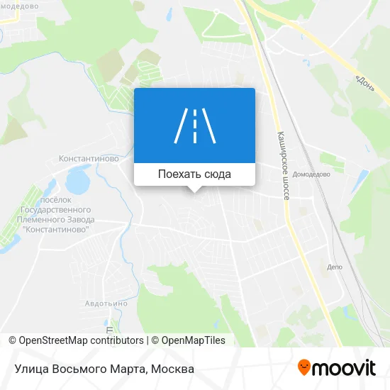 Карта Улица Восьмого Марта