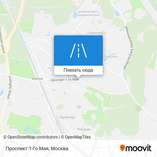 Карта Проспект 1-Го Мая