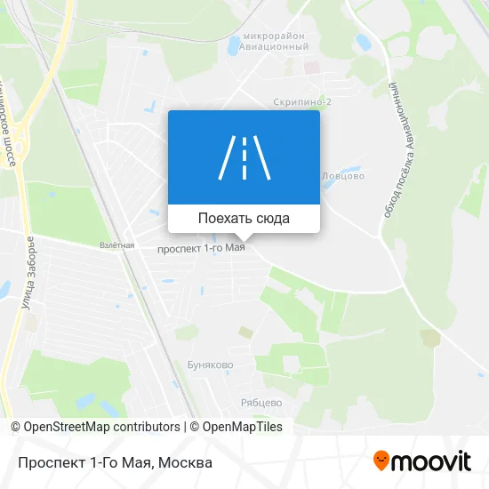 Карта Проспект 1-Го Мая