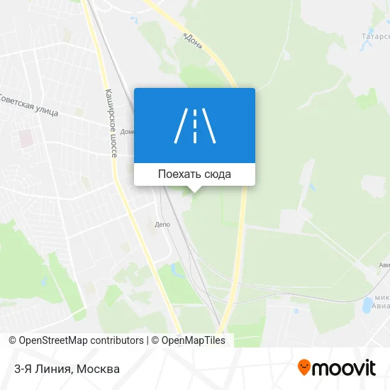 Карта 3-Я Линия