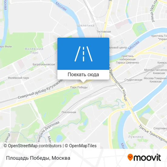 Карта Площадь Победы