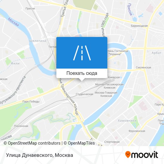 Карта Улица Дунаевского