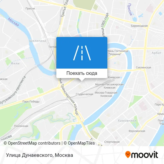 Карта Улица Дунаевского