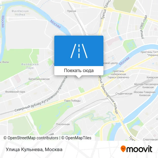 Карта Улица Кульнева