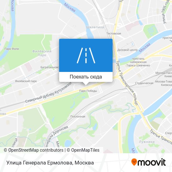 Карта Улица Генерала Ермолова