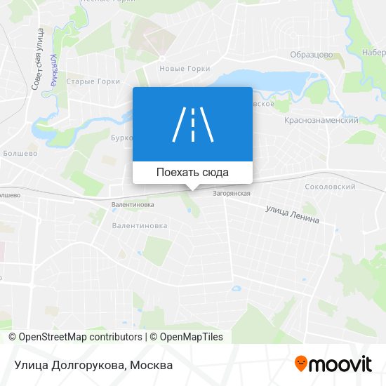 Карта Улица Долгорукова