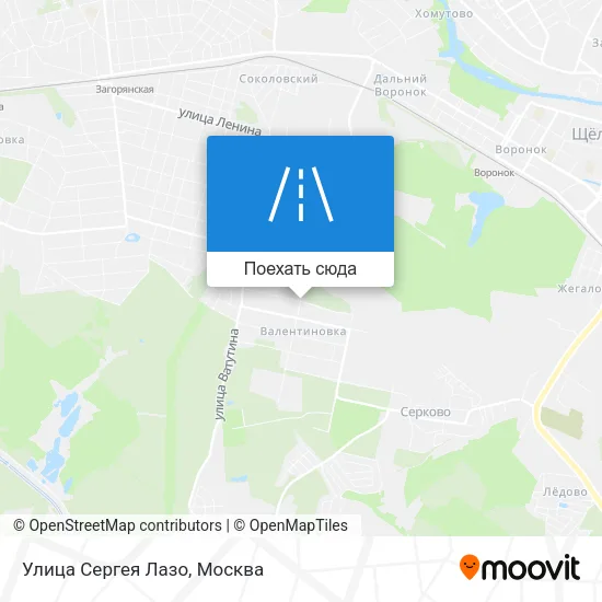 Карта Улица Сергея Лазо