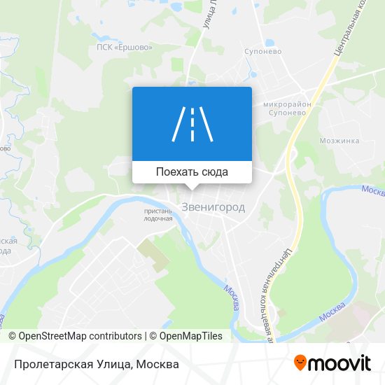 Карта Пролетарская Улица