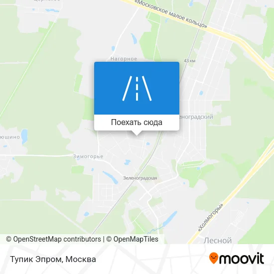 Карта Тупик Эпром