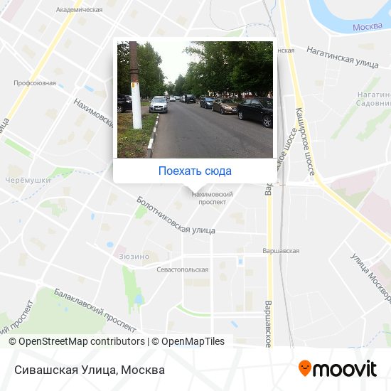 Карта Сивашская Улица