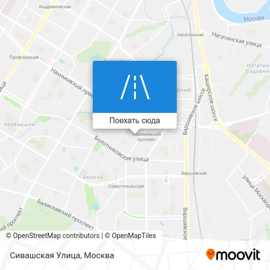 Карта Сивашская Улица
