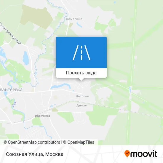 Карта Союзная Улица