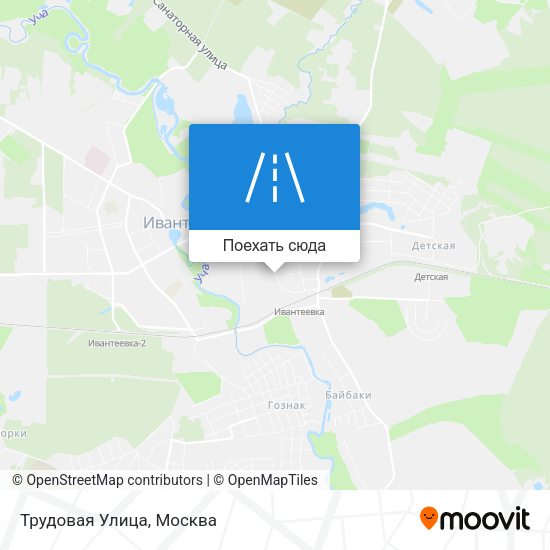Карта Трудовая Улица