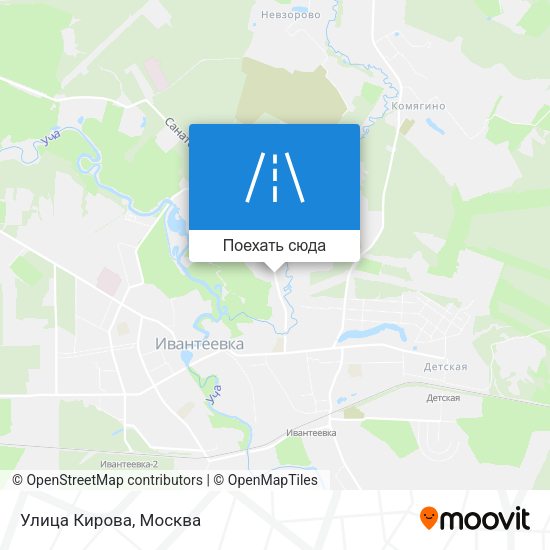 Карта Улица Кирова