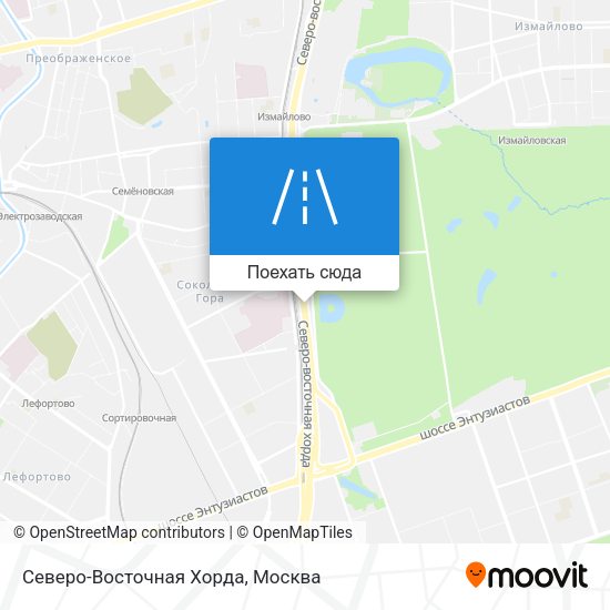 Карта Северо-Восточная Хорда