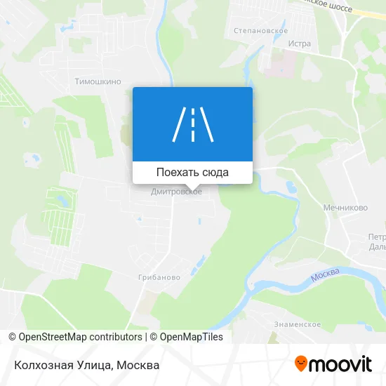 Карта Колхозная Улица