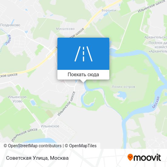 Карта Советская Улица