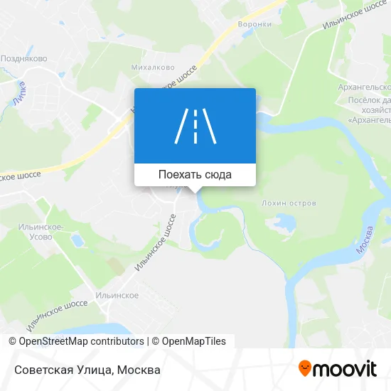 Карта Советская Улица