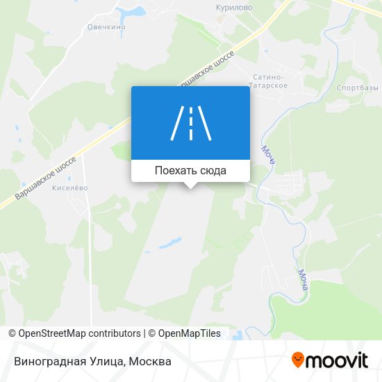 Карта Виноградная Улица