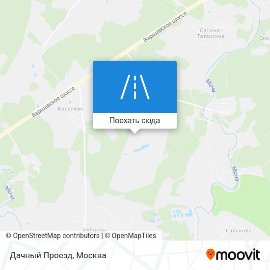 Карта Дачный Проезд