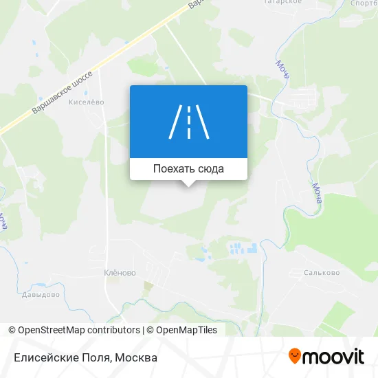 Карта Елисейские Поля