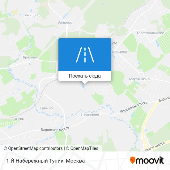 Карта 1-Й Набережный Тупик