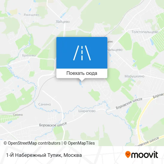 Карта 1-Й Набережный Тупик