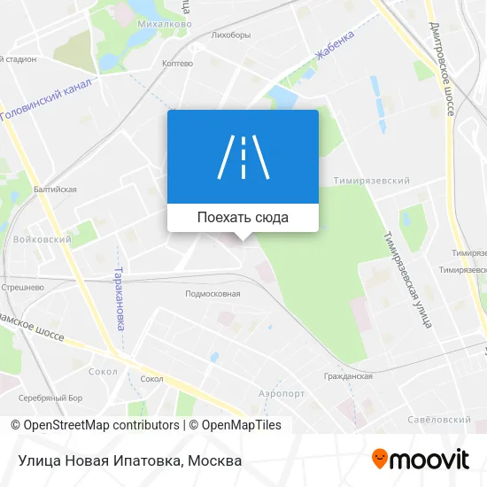 Карта Улица Новая Ипатовка