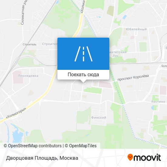 Карта Дворцовая Площадь