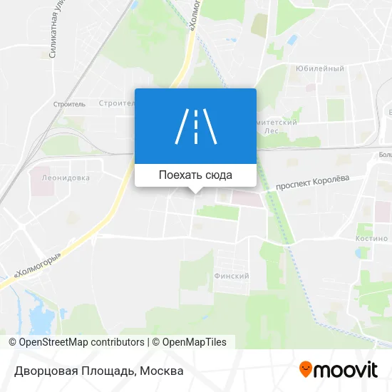 Карта Дворцовая Площадь