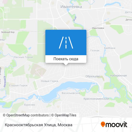 Карта Краснооктябрьская Улица