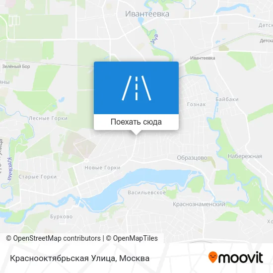Карта Краснооктябрьская Улица