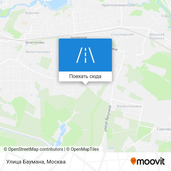 Карта Улица Баумана