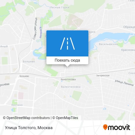 Карта Улица Толстого
