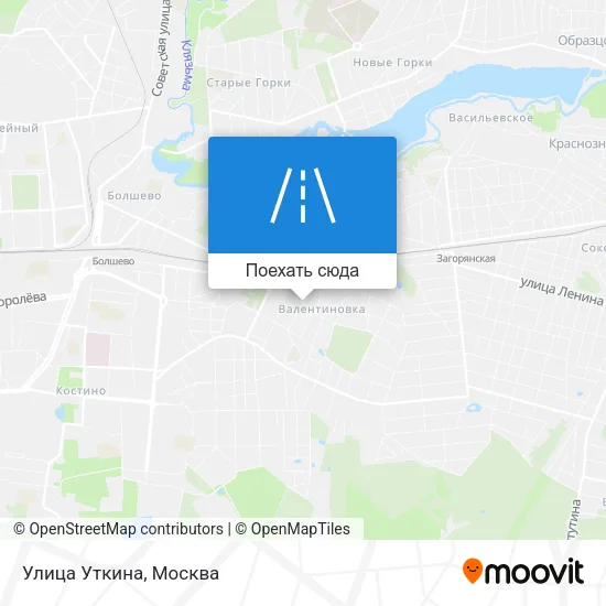 Карта Улица Уткина