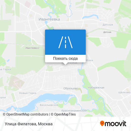 Карта Улица Филатова