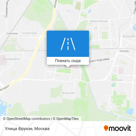 Карта Улица Фрунзе