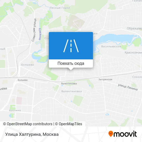 Карта Улица Халтурина