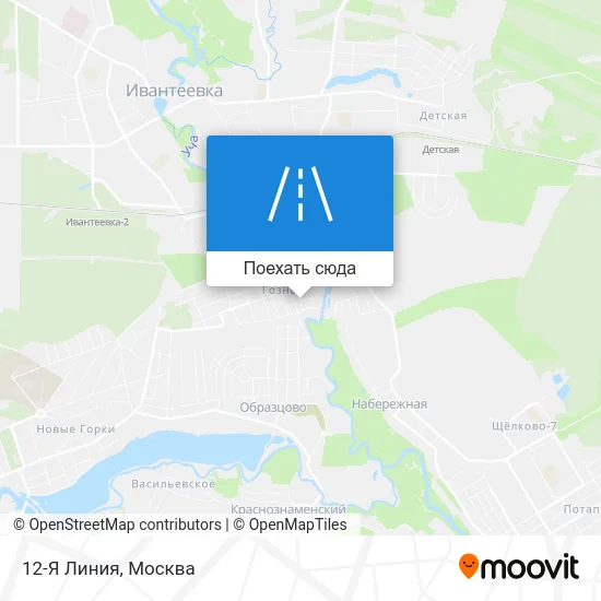 Карта 12-Я Линия