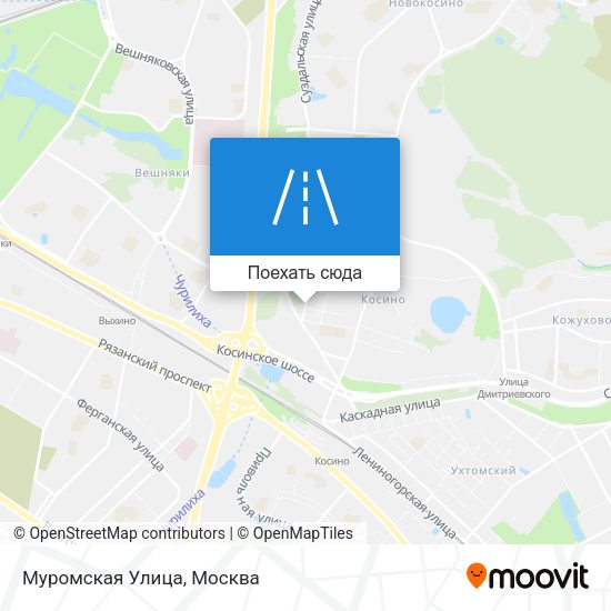 Карта Муромская Улица