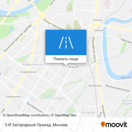 Карта 5-Й Загородный Проезд