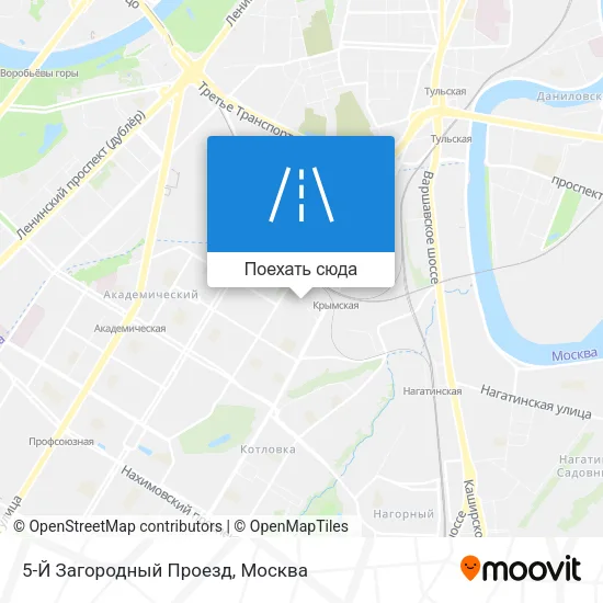 Карта 5-Й Загородный Проезд