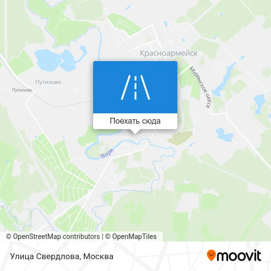 Карта Улица Свердлова