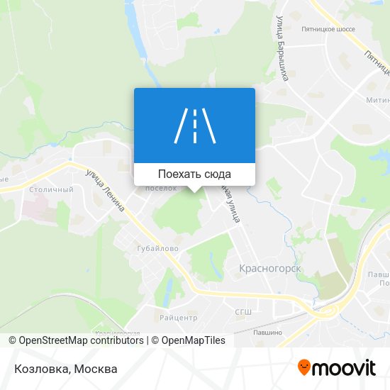 Карта Козловка