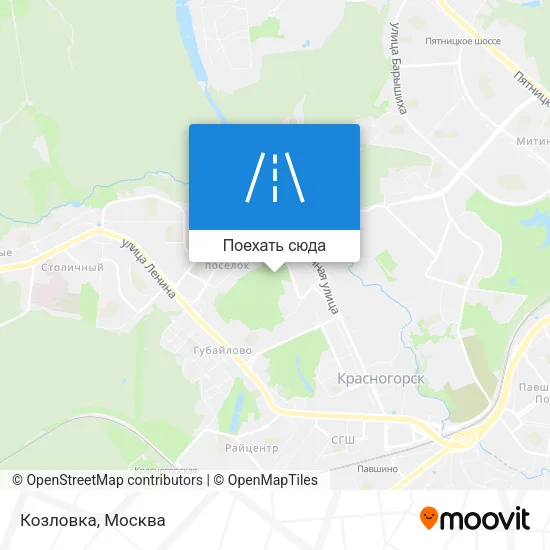 Карта Козловка
